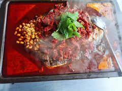 重庆豆花烤鱼-探鱼·鲜青椒爽麻烤鱼(天一广场店)