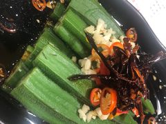 凉拌秋葵-聚味瞿记·龙虾堂(天元店)