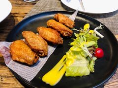 蒜香鸡中翼-喜洲吧·江畔老船厂·庭院餐厅(喜临院店)