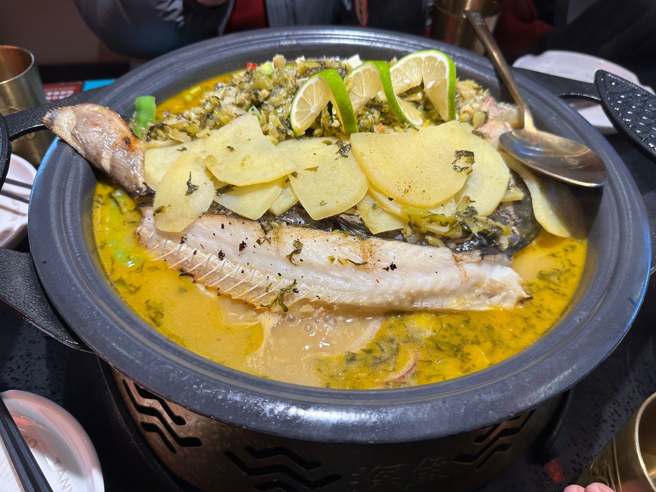 我最爱的酸菜味烤鱼