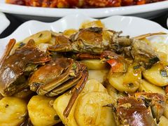 毛蟹炒年糕-协和菜馆(凤凰街店)