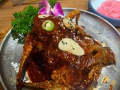 -明洞阿姨·韩式酱蟹烤肉·创意料理(三元桥店)