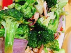 西兰花炒土鱿-苏记美食(张槎一路店)