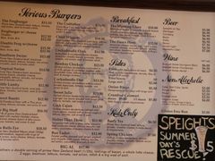 菜单-Fergburger(皇后镇店)