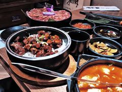 照烧鸡腿饭-九田家黑牛烤肉料理(二天地店)