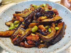 卤肉毛豆烧茄子-小吊梨汤·北京菜(香山店)