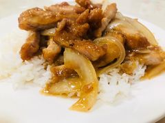 洋葱猪扒饭-好好滋味茶餐厅