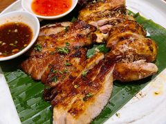 碳烧猪颈肉拼辣鸡-星叶·东南亚料理(宁波万象汇店)