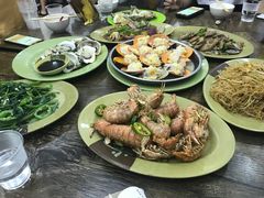 椒盐濑尿虾-贞姨美食·老字号海鲜大排档