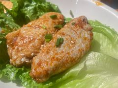 蒜香鸡翅中-胖记烤肉(江汉路店)