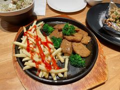 铁板牛排-朵朵开素食餐厅(后宰门街店)