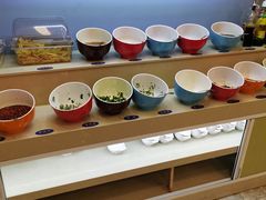 自助调料区-云中鱼蒸汽石锅鱼(川沙百联店)