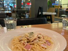 奶油蘑菇培根面奶油蘑菇培根面-UPPER KITCHEN(延安路店)