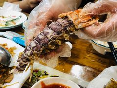 椒盐虾菇-阿静美食