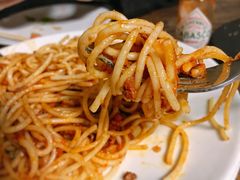 肉酱意大利面-HIGH FIVE哈福手工汉堡(桂林路店)