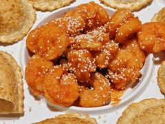 虾仁配口袋饼-肥三土菜馆(五四广场店)