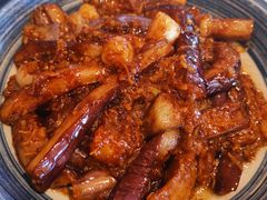 鲜贝烧茄子-那家小馆•北京菜•烤鸭(香山店)