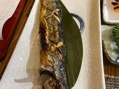 日式碳烤秋刀鱼-栖川山葵家·寿喜锅·日式料理(龙湖北城天街商场店)