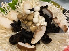 菌菇拼盘-清真·鸦儿李记·涮肉(和平里店)