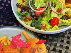 烤南瓜牛油果时蔬沙拉-bluefrog蓝蛙(皇庭广场店)