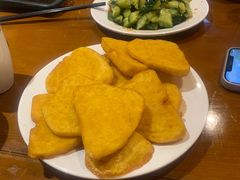 炸窝头-玫瑰红烤羊排(北新桥三条店)