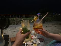 -日落吧·海景咖啡厅·餐酒吧·鸡尾酒·下午茶·乐队表演·浪漫夕阳·三亚文华东方酒店