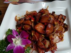 香料拌炒猪颈肉-娘惹裙厨餐厅(昙华林店)