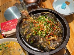 铁板鲫鱼-聚鑫朋酸菜肥肠(文艺路口店)