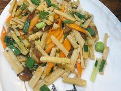 高山笋炒鲜肉-下梅人家土菜馆(历史文化餐厅度假区店)