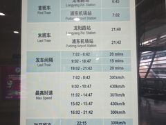 -龙阳路磁悬浮列车总站-停车场