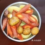 美食烹饪の惹味胡萝卜土豆炖牛腩
