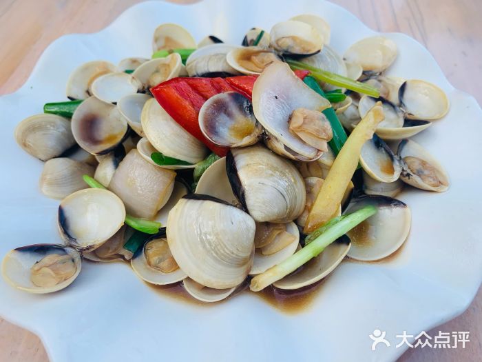 老渡口海鲜馆爆炒海白螺图片