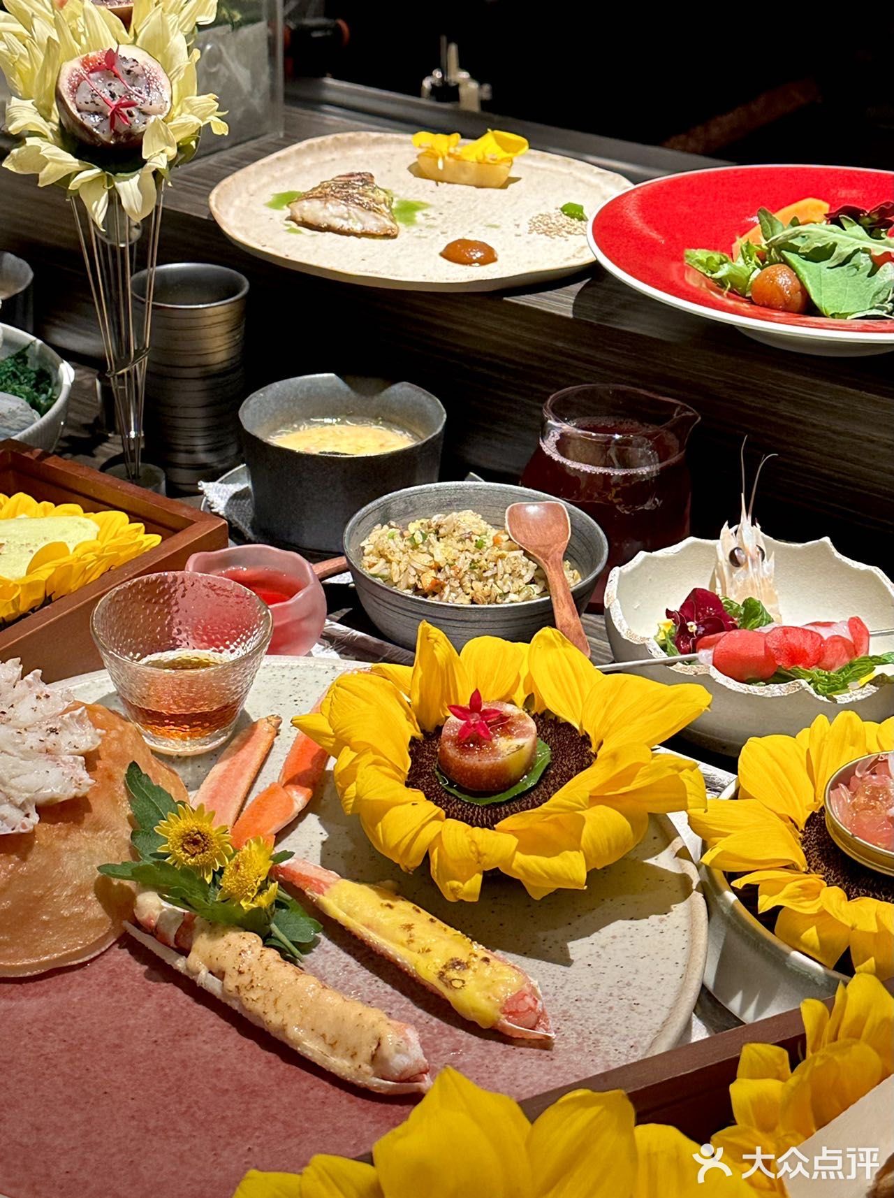 福州这家我很爱氛围感鲜花料理餐厅🌸