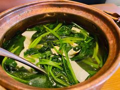鸡汁菠菜豆衣-南小馆(迪士尼小镇店)