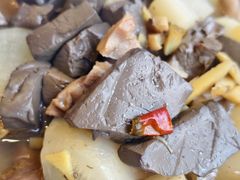 牛血羹-天台徐家小吃