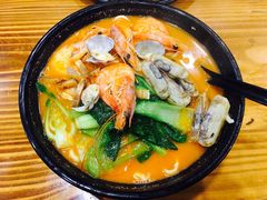 对虾海鲜面-台州老六海鲜面馆(上南总店)