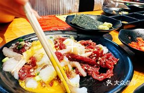 Octopus and Beef Sashimi Platter