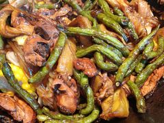 豆角肉卷子-华盛园卷子王农家菜水库鱼