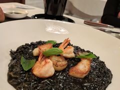 威尼斯海鲜墨鱼汁烩饭-Ponte 意大利餐厅