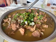 特色大骨鸡炖粉条-华龙特色大骨鸡农家菜馆