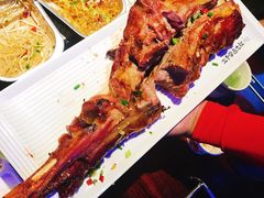 烤羊腿-三个蒙古大叔羊肉串(大宁店)