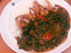 炸鱿鱼须咖喱饭-COCO壱番屋(北京平安国际金融中心店)