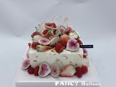 -卡比儿童蛋糕·心意定制·低脂零卡糖动物奶油FancyBALLOON(滨海店)