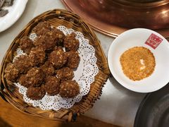 老北京特色干炸丸子-京门老爆三·铜锅涮肉 爆肚(望京店)