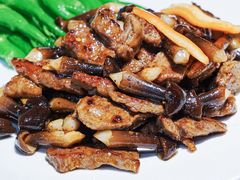 芦竹笋黑椒西冷牛肉-秦月轩·长安小馆·新陕菜(阜成路·五棵松店)
