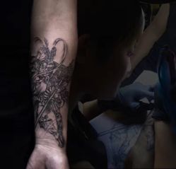 悟空 用时6小时完成 纹身师：杰Tattoo刺青_唐·大屁 TianJin.China中国天津-杰TATTOO刺青