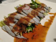 秋葵拌沙虫-黑明餐厅(白鹭洲店)