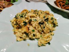 韭菜小米炒鸡蛋-卯时·龙光雅宴·精致锡帮菜(惠山古镇店)