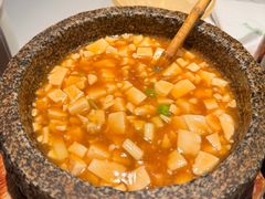 石锅西施豆腐-绿茶餐厅(滨海万达广场店)