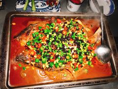 -探鱼·鲜青椒爽麻烤鱼(番禺万达店)